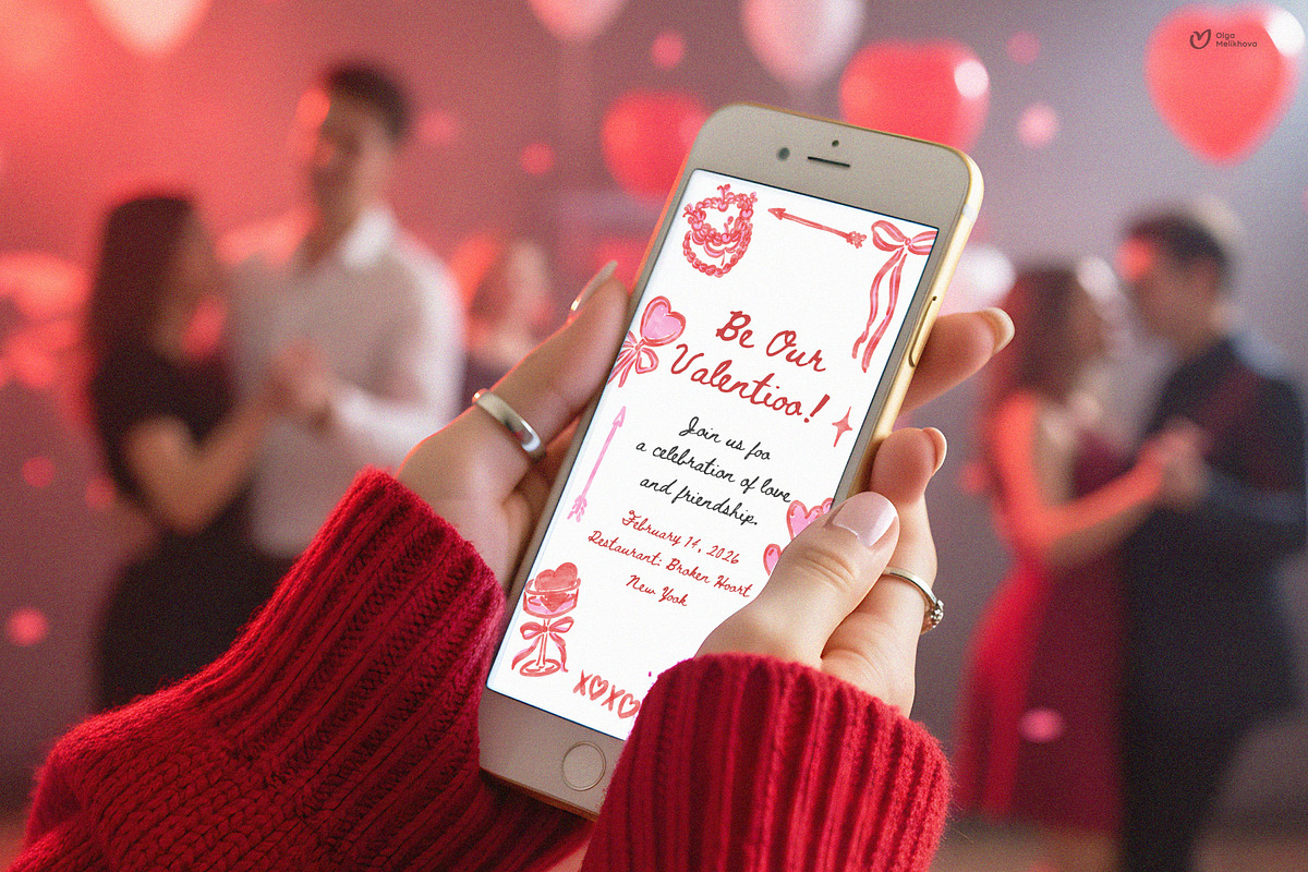 Valentine’s Day Clipart Bundle, a Graphic by ollalya (Photo 9 of 9)