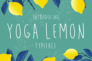 Yogalemon - Typeface Script