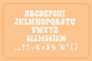 Margin Display Font