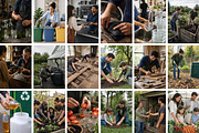 75 Sustainable Living Stock Photos, a Person Photo by Selenique Studio (Thumbnail 12 of 12)