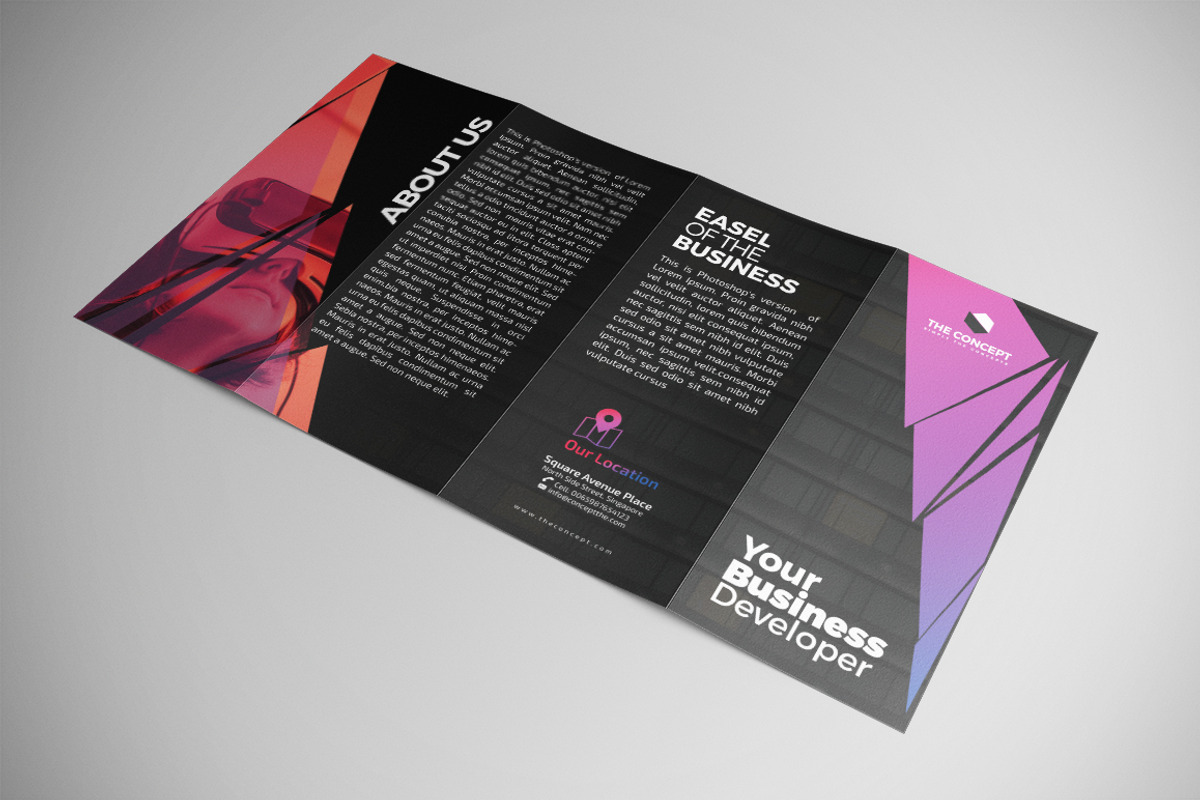 Double Gate fold Brochure, a Brochure Template by artisanHR (Photo 2 of 4)