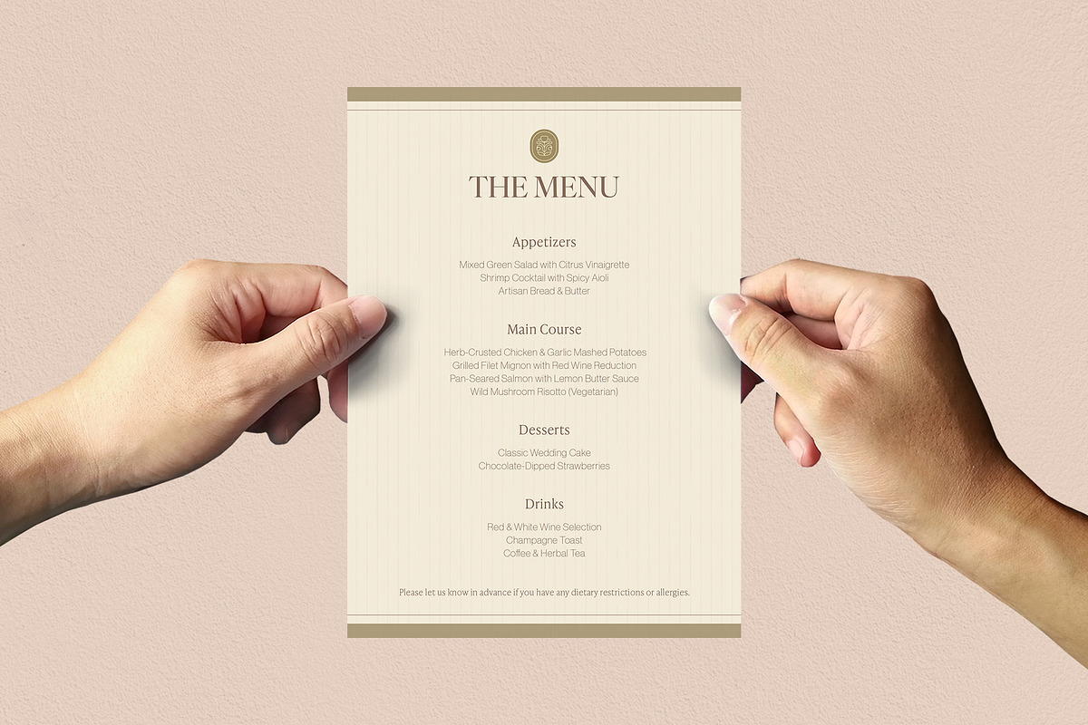 Wedding Invitations Set, a Stationery Template by BrandPacks (Photo 3 of 9)