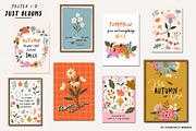 Just Blooms-Autumn Poster & Pattern, an Object Graphic by Essentially Nomadic (Thumbnail 3 of 14)