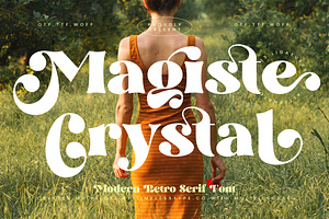 Magiste Crystal Modern Retro Serif