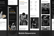 Education Landing Page Template, a Landing Page Template by Taufiq Anshori (Thumbnail 5 of 5)
