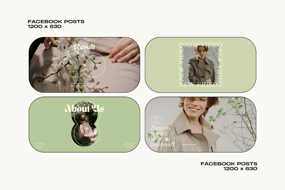 Olive Social Media Pack, a Social Media Template by marmaries (Photo 12 of 13)