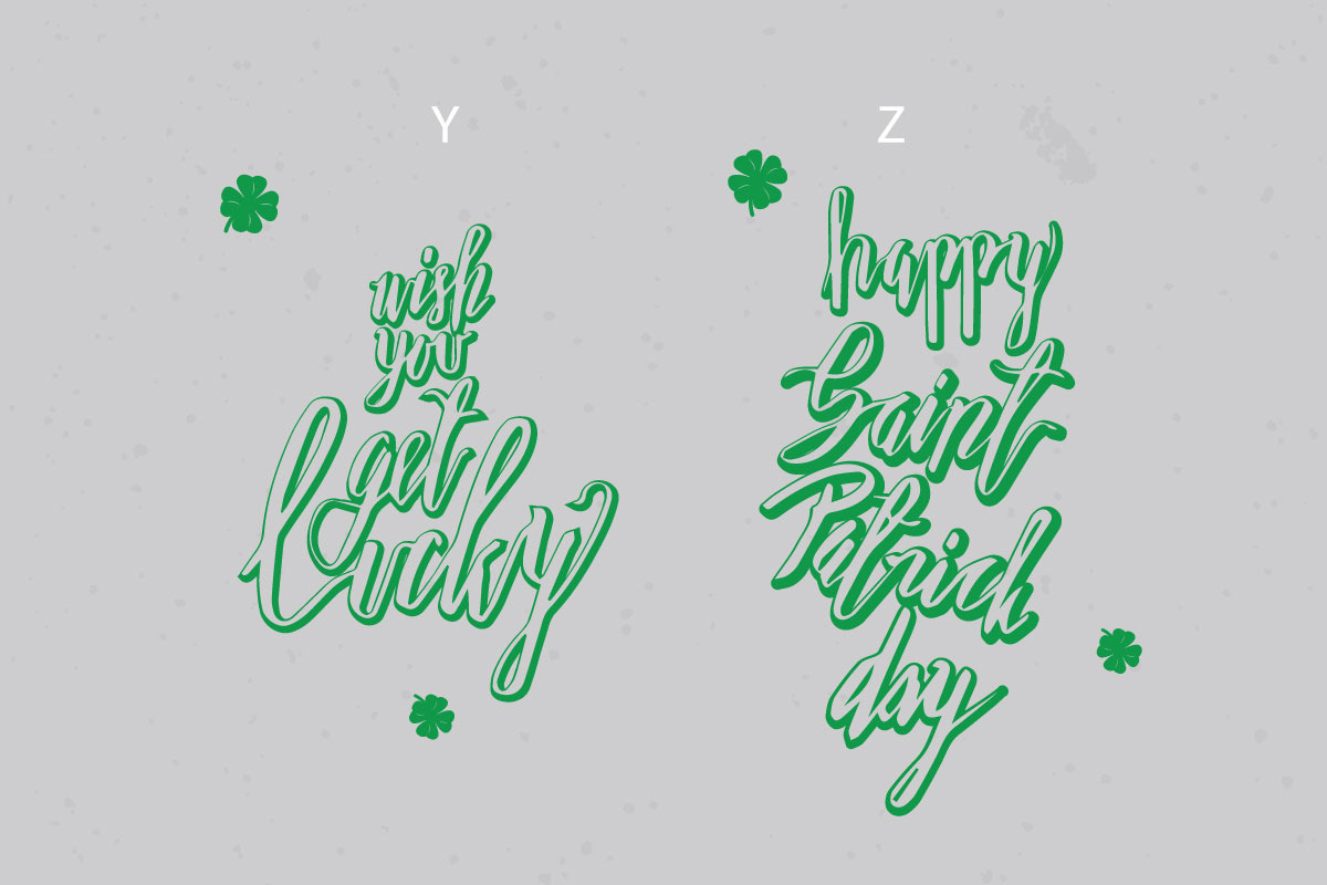 Lucky Prince Lettering Dingbats preview 5