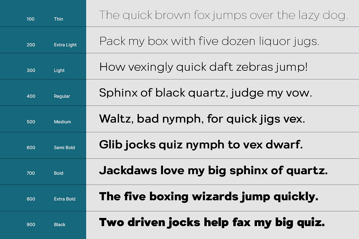 Nuvica, a Sans Serif Font by din-studio.com (Photo 5 of 15)