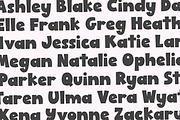 Rose Days | Cute Bold Font, a Sans Serif Font by KA Designs (Thumbnail 7 of 10)