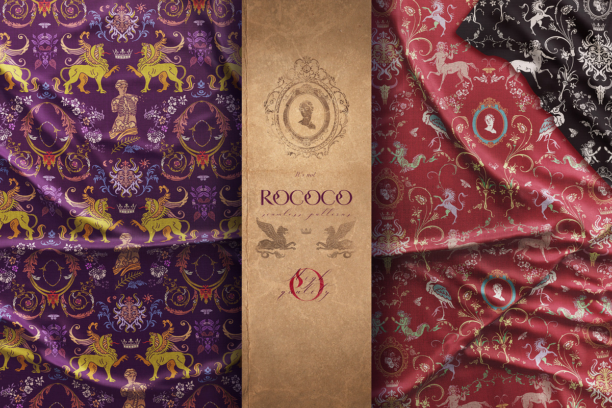 It's not Rococo, a Pattern Graphic by OlgaSoi007 (Photo 8 of 8)