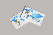 Credit Cards Mockup, a Card Template by rizalamora (Thumbnail 2 of 11)