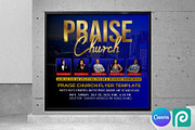 10 Church Flyers Bundle | Canva, a Graphic by graphicforest (Thumbnail 1 of 12)