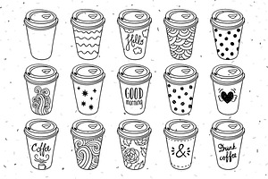 Coffee To Go Paper Cups