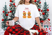 Christmas Dog Golden Retriever PNG, an Illustration by DreamArtGraphic (Thumbnail 6 of 6)