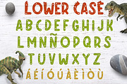 Dino rush - Dinosaur font, a Font by arausidp (Thumbnail 3 of 8)