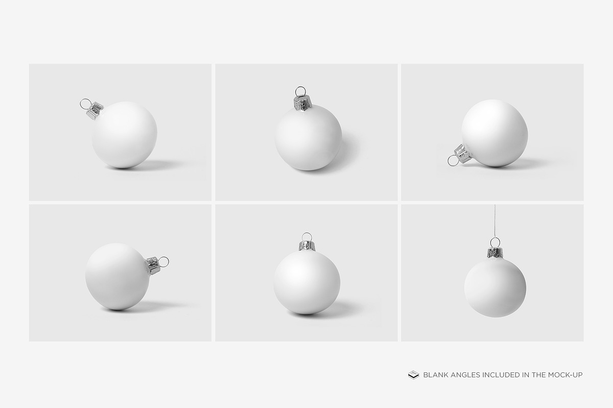 Christmas Ball Mock-up, a Product Mockup by Branda Keeps (Photo 3 of 17)