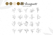Botanical shapes, organic forms, a Decorative Illustration by JuDesign (Thumbnail 7 of 11)