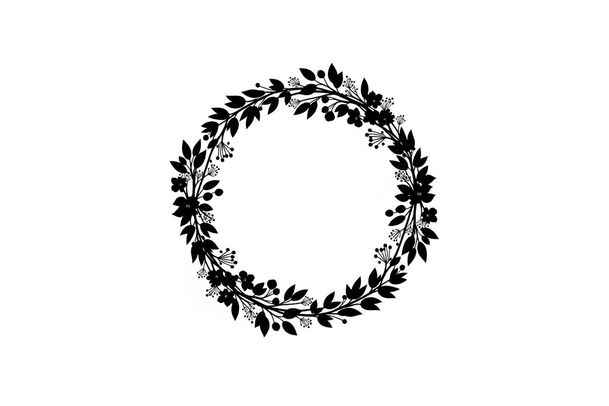 Nature Frame Art Silhouette Clipart, a Graphic by hafijul (Photo 12 of 13)