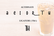 Thaitea Fresh | Script Font, a Handwritten Font by Scratchones (Thumbnail 7 of 9)