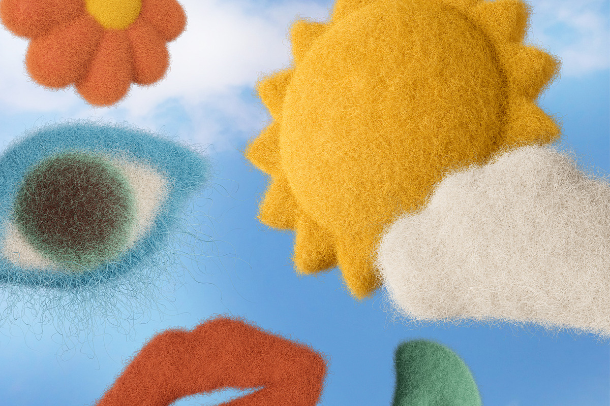 3D Groovy Woolen Kit Creator, an Object Graphic by Polli Deeva (Photo 13 of 13)