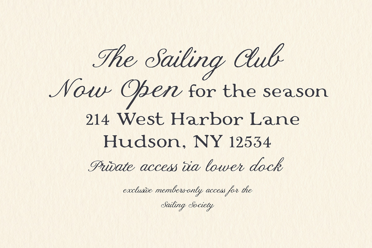 Vintage Serif & Calligraphy Script, a Handwritten Font by Laras Wonderland (Photo 4 of 21)