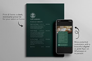 Massage Spa Price List & Flyer, a Marketing Template by White Dreamers (Thumbnail 4 of 10)