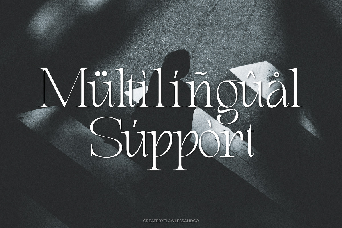 Elviante - Condensed Serif Font, a Serif Font by Flawless And Co (Photo 10 of 10)