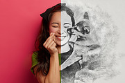 Realistic Pencil Sketch Effect, a Layer Style Add-On by liptouse (Thumbnail 7 of 10)