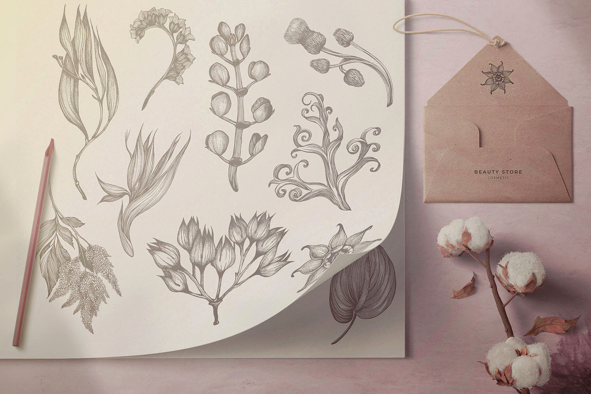 Touch of Nature Collection, a Decorative Illustration by Michael Rayback Design (Photo 11 of 20)