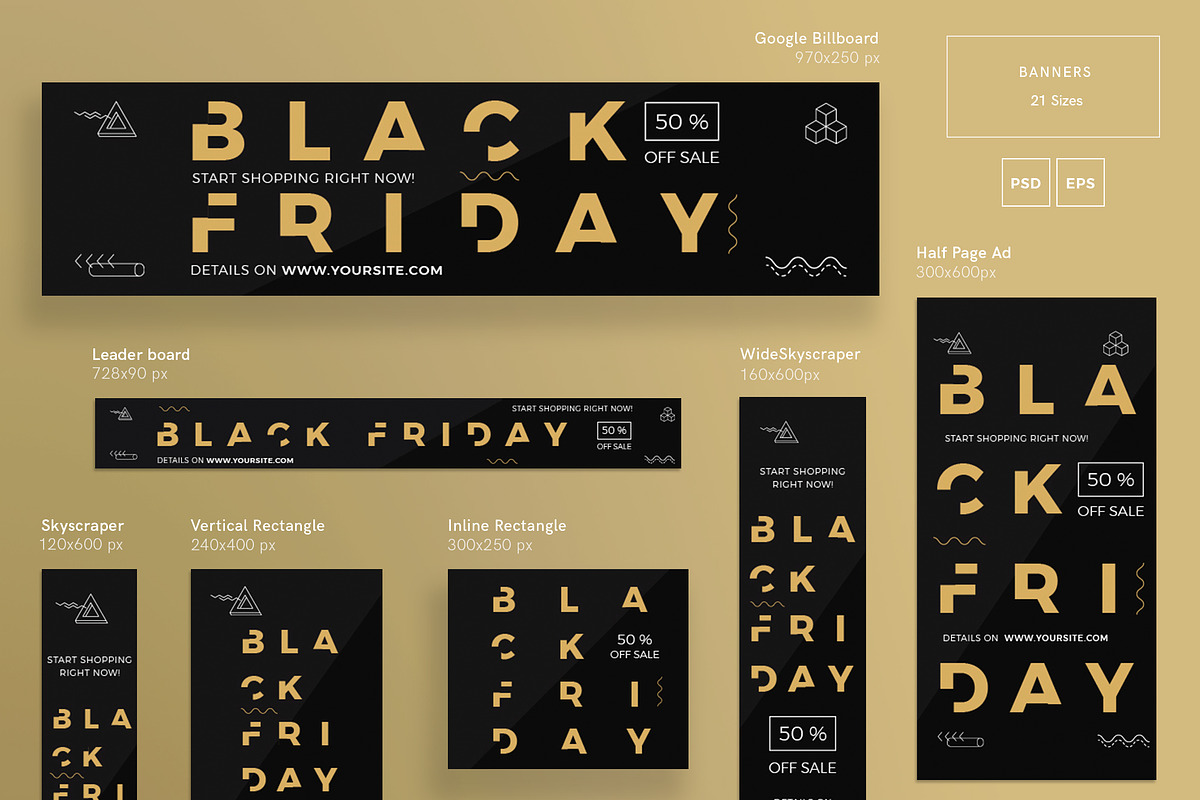 Promo Bundle | Black Friday, a Poster Template by Amber Graphics (Photo 3 of 7)