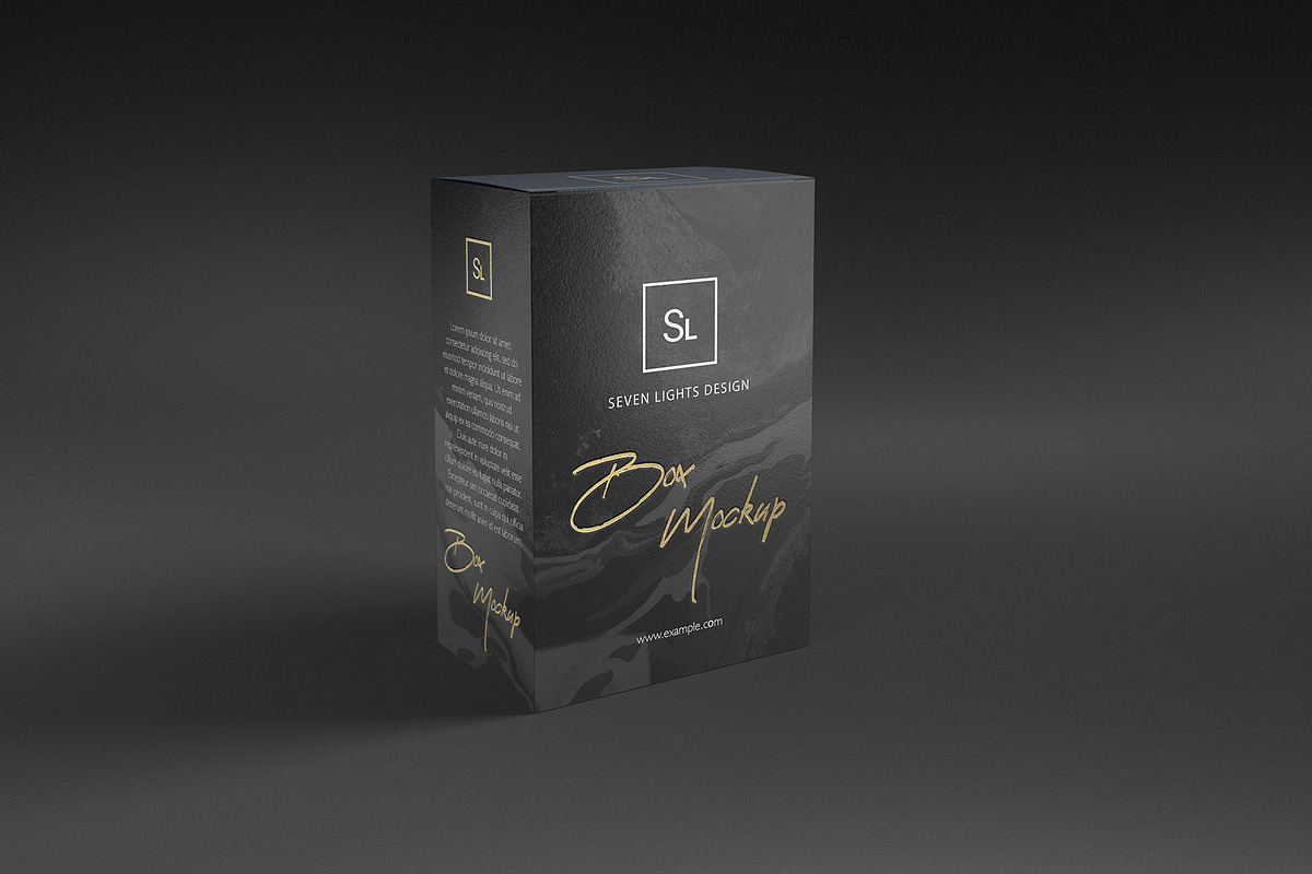 Box / Packaging Mockup, a Cups & Container Mockup by Seven Lights (Photo 6 of 8)