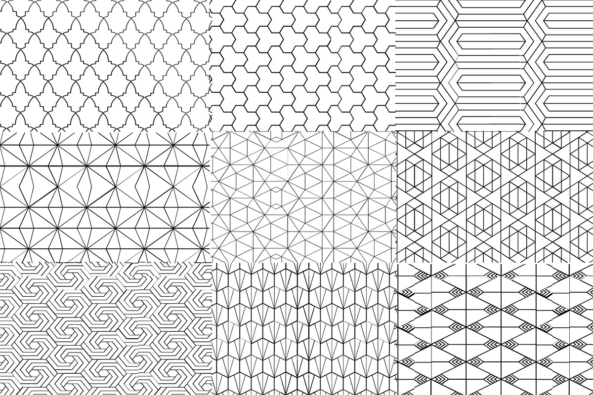 233 Geometric brush shapes, a Brushes & More by Elenbushe (Photo 10 of 11)