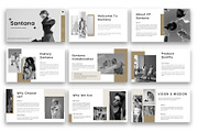 Santana – Fashion  PowerPoint, a Presentation Template by kreatifreya (Thumbnail 2 of 5)