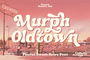 Murph Oldtown - Modern Retro Serif