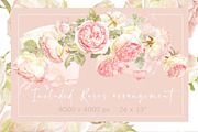 Roses watercolor clipart, an Illustration by watercolorwild.graphics (Thumbnail 7 of 8)