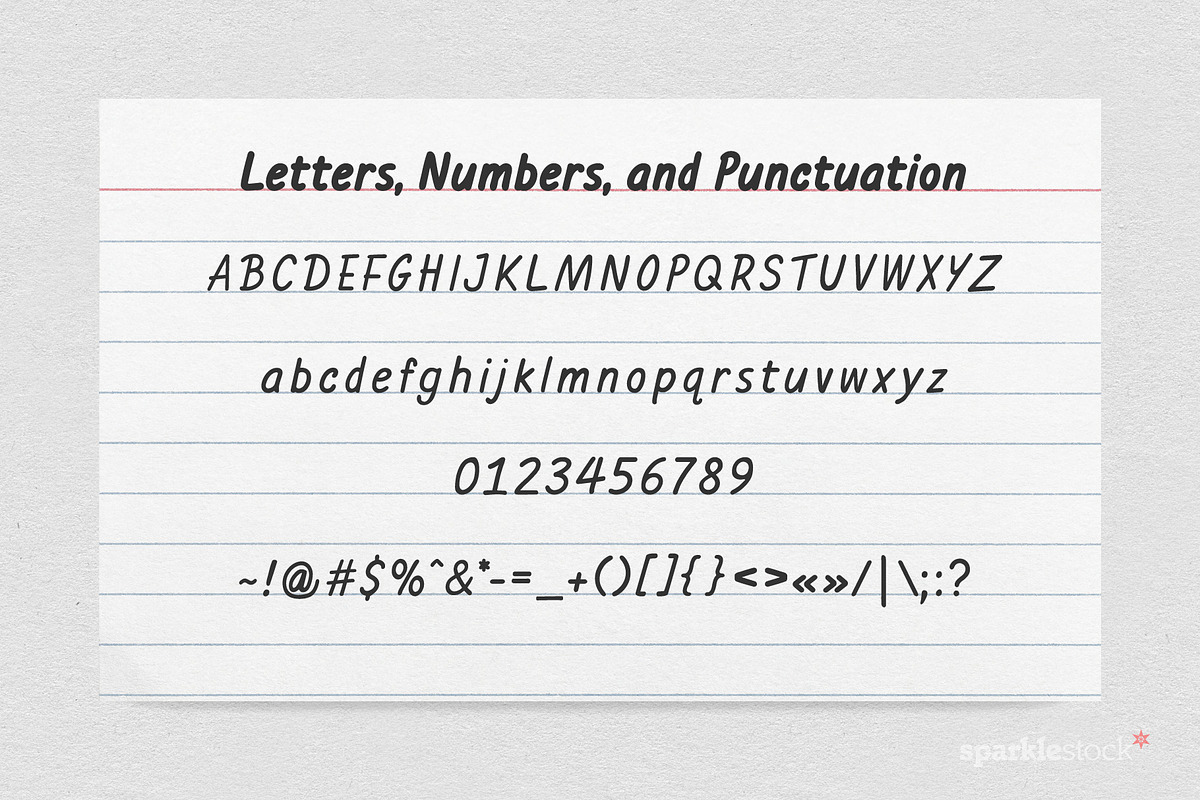 Grail Freehand Font, a Handwritten Font by SparkleStock (Photo 4 of 7)