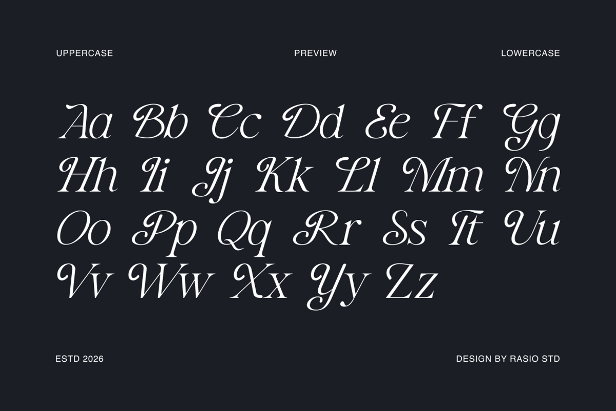 Gavielle Italic Elegant Serif Font, a Serif Font by Rasio Studio (Photo 2 of 9)