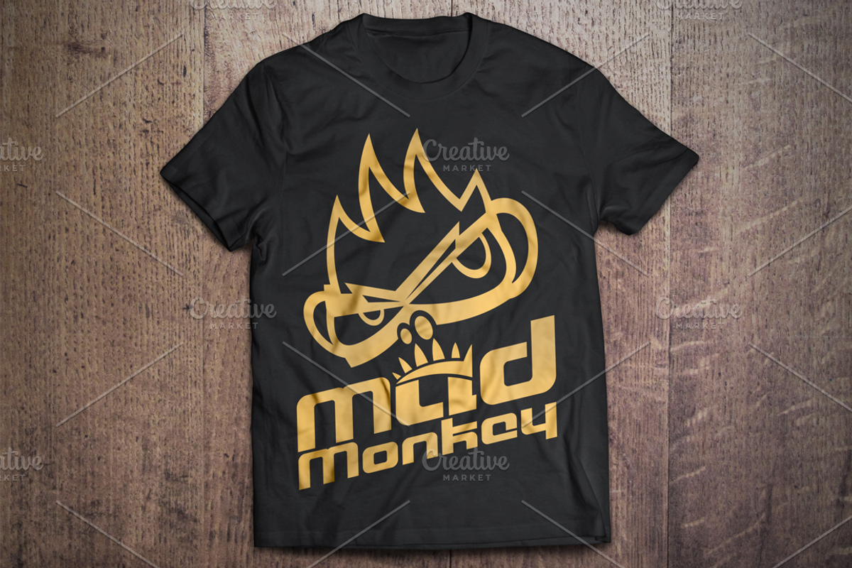 MadMonkey Logo Template, a Branding & Logo Template by SymonDesign (Photo 2 of 3)