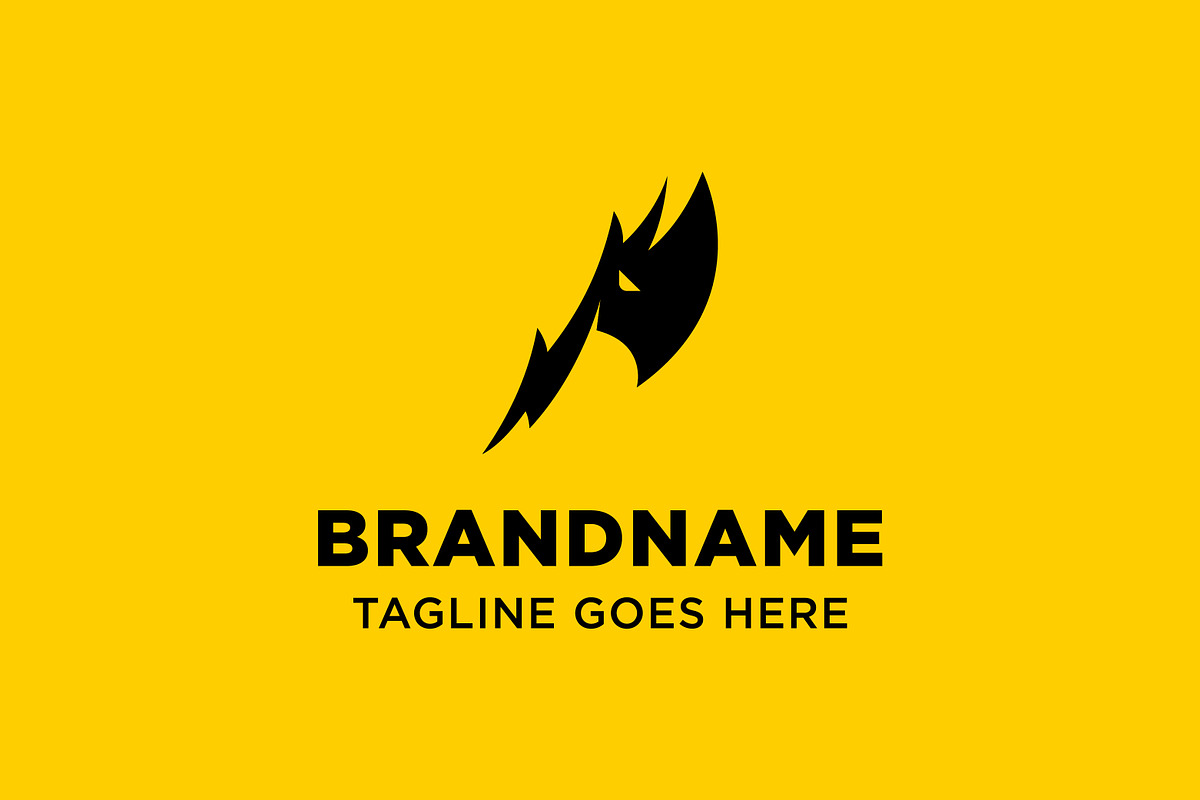 Rhino Thunder Modern Logo, a Branding & Logo Template by Pray Art Design Studio (Photo 2 of 2)