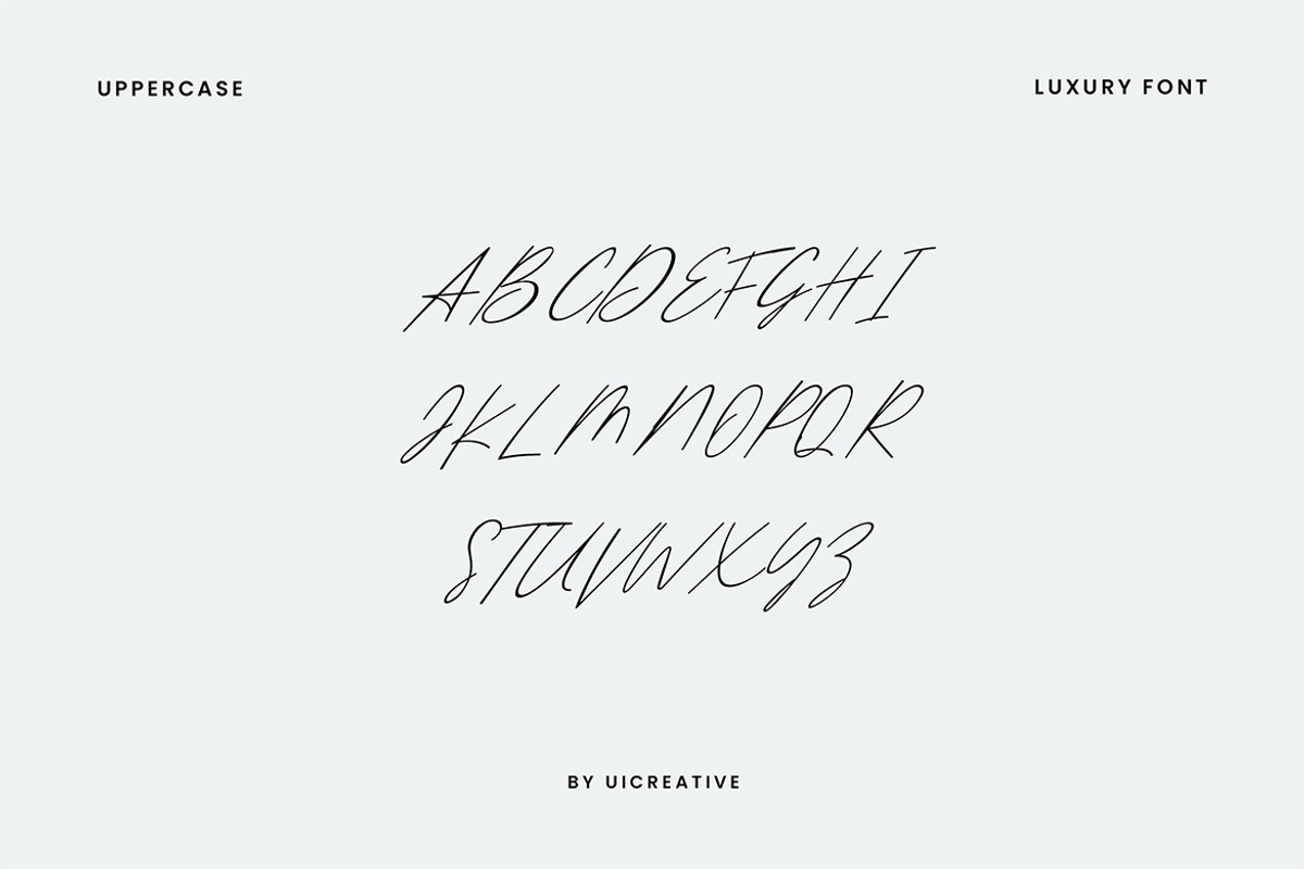 Catamount Signature Font, a Handwritten Font by UICreative (Photo 9 of 13)