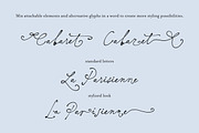 Elisabeth Darlington with Bows, a Script Font by PeachCreme (Thumbnail 21 of 22)