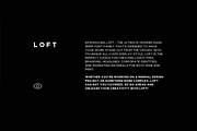 LOFT - Minimal Display Font Family, a Sans Serif Font by Designova® (Thumbnail 2 of 15)