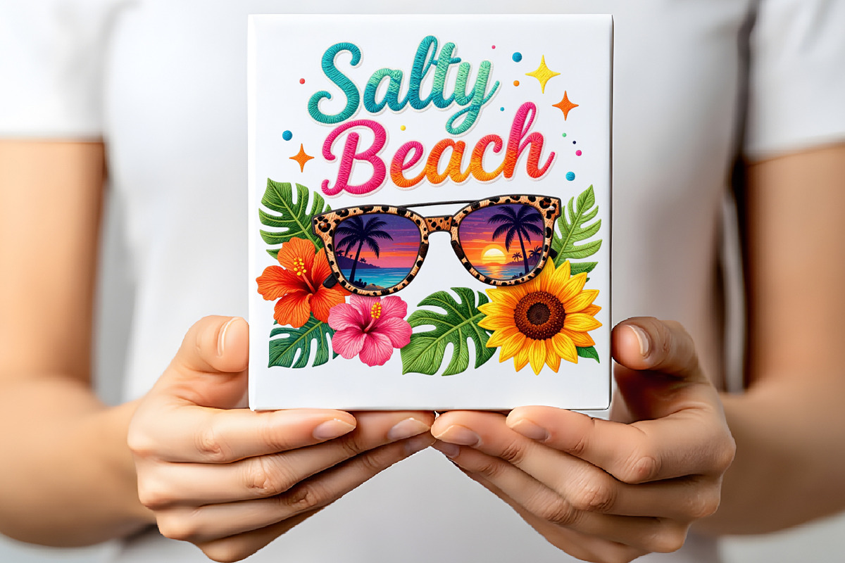 Tropical Summer PNG Salty Beach PNG, an Illustration by CraftArtStudio (Photo 2 of 4)