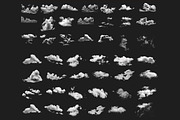 Realistic Clouds Overlay, an Object Graphic by VligCreativeStudio (Thumbnail 4 of 4)