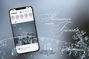 ANIMATED Shimmer insta Frames