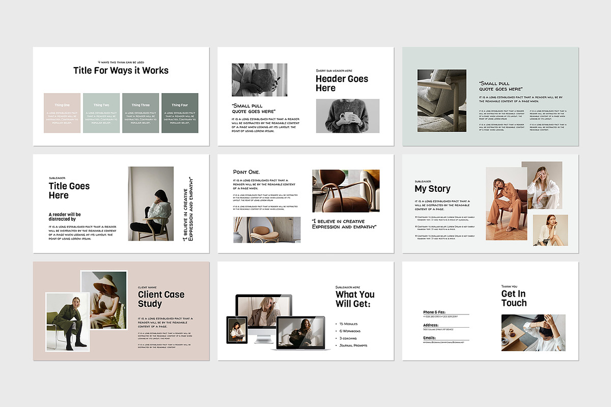 Masterclass Name Here Template, a Presentation Template by evgenystudio