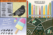 The Illustrator Brushes Mega-Bundle, a Brush Add-On by The Artifex Forge (Thumbnail 3 of 5)