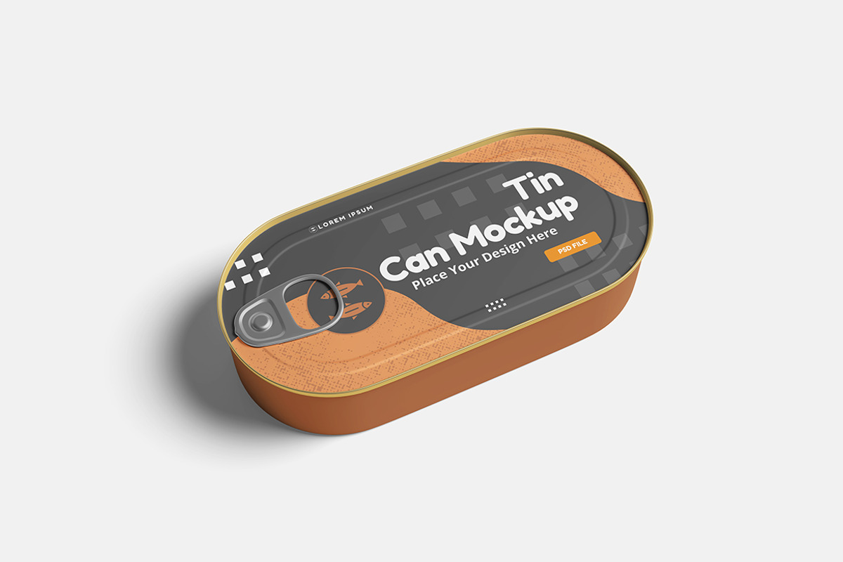 Tin Can Mockup, a Product Mockup by Indah (Photo 3 of 6)