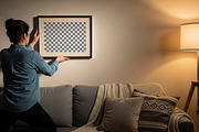 Framed Painting Mockup, a Product Mockup by Designer Dude (Thumbnail 2 of 2)