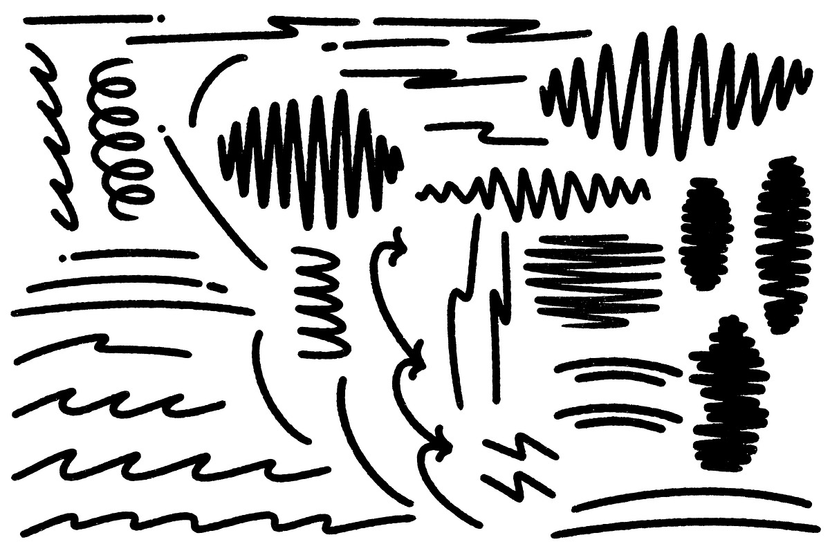 Marker Elements Vol 2, a Texture Graphic by Morand Union (Photo 5 of 5)
